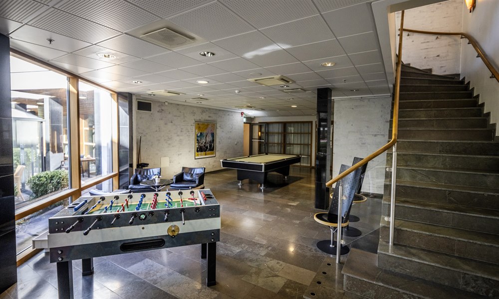 Bida och aktivitetsrum. Foto.