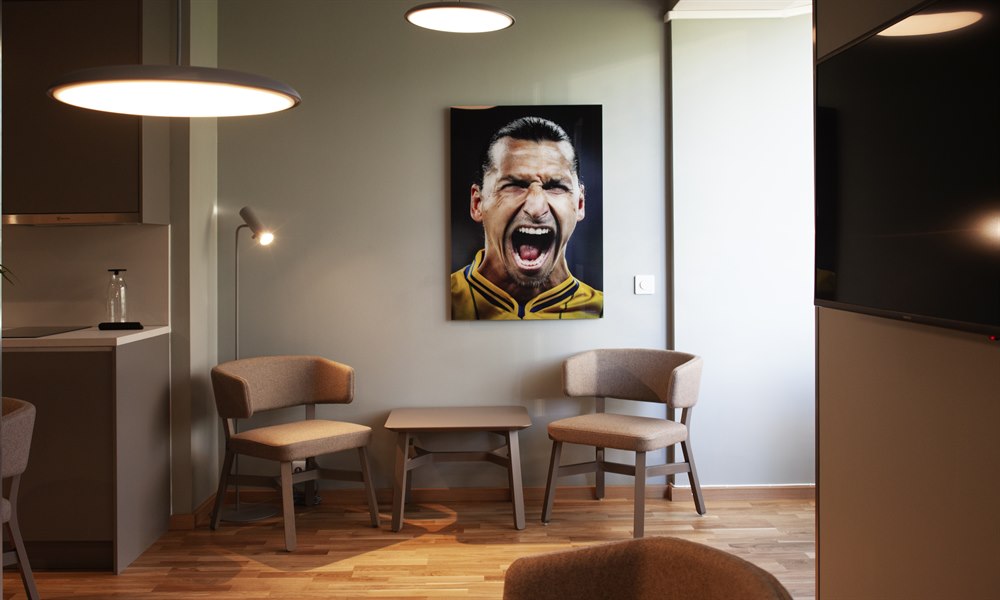 Konferanserom studiohotellet Kista. Bilde.