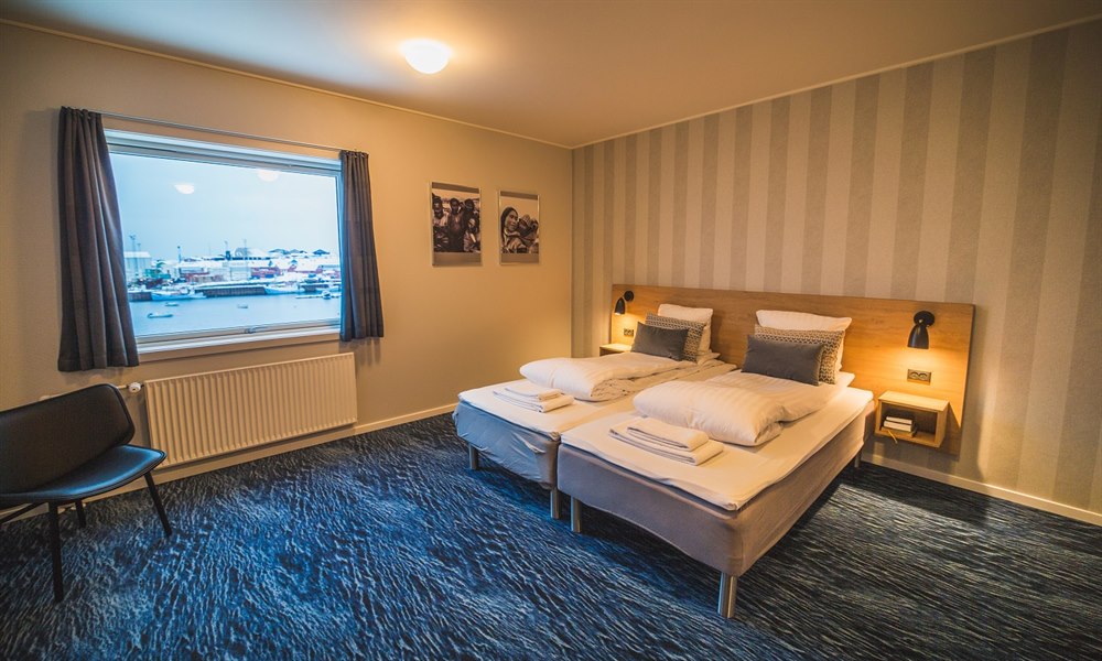 Hotell Lägenhet Hotel Søma Aasiaat. Foto.