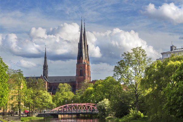 Uppsala Cathedral. Picture.