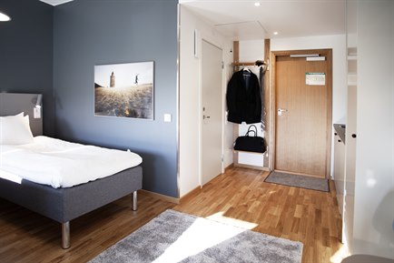Studio B apartment the studio hotel Kista. Photo.