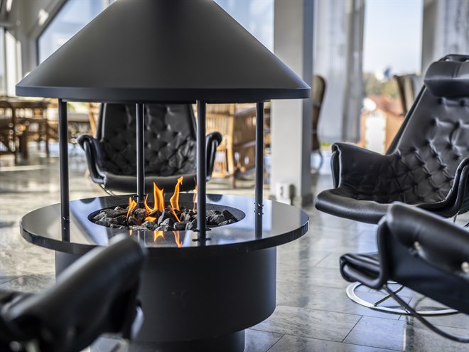 Bar cafeteria and spa. Photo.