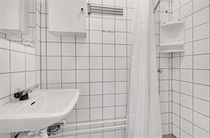Badeværelse To værelses lejlighed Nørrebro. Bilde.