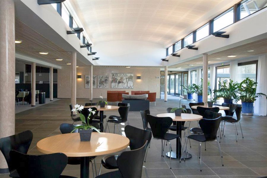 Cafe Lobby Kysthotellet. Bilde.