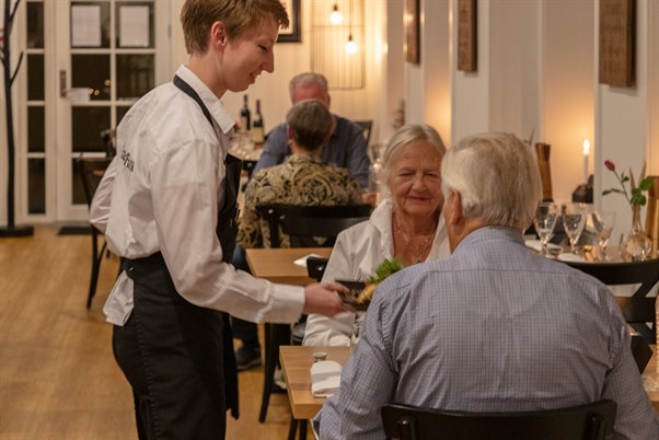 Brasserie Skagen Hotel. Foto.