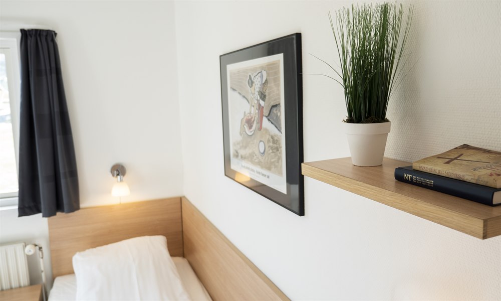 Enkel Standard Plus Hotel Søma Sisimiut. Foto.