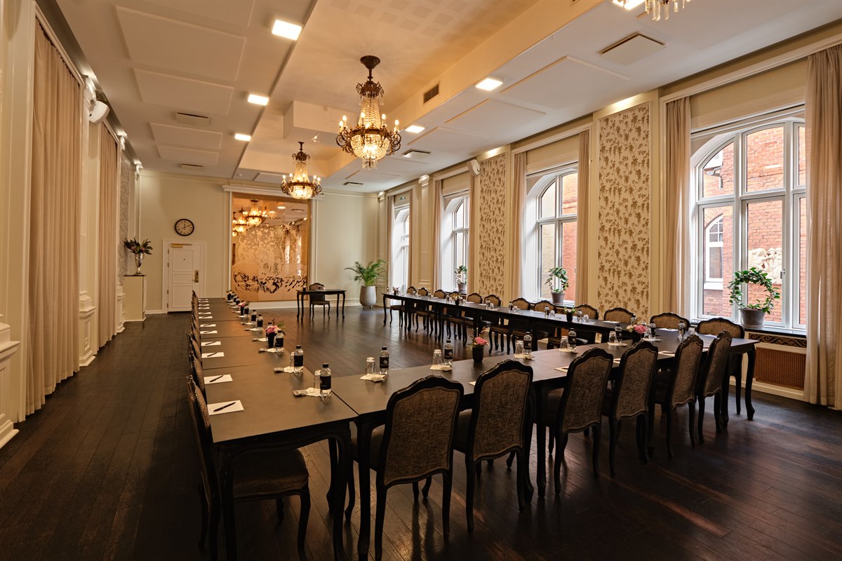 Conference and meeting. Image.