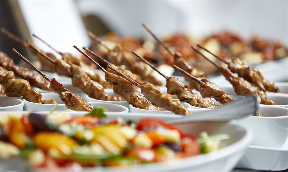 Utsökt mat Kysthotellet restaurang. Foto.