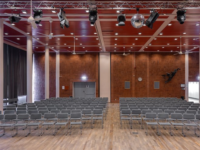 The Red Room conference hall. Image.