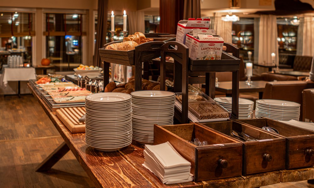 Breakfast buffet. Image.