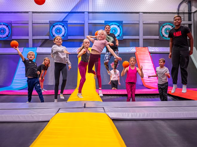 Barn på YOUMP i Jönköping. Bild.