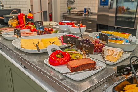 frokost buffet.bilde