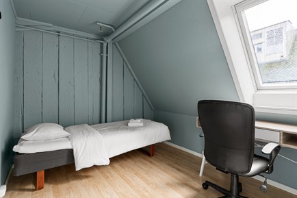 Two-bedroom apartment.