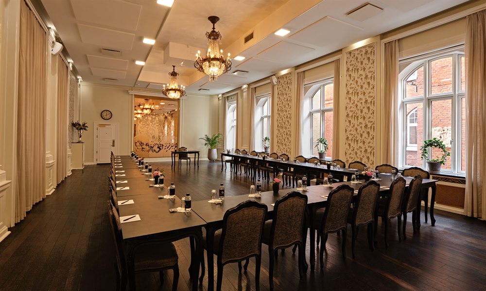 Conference and meeting. Image.