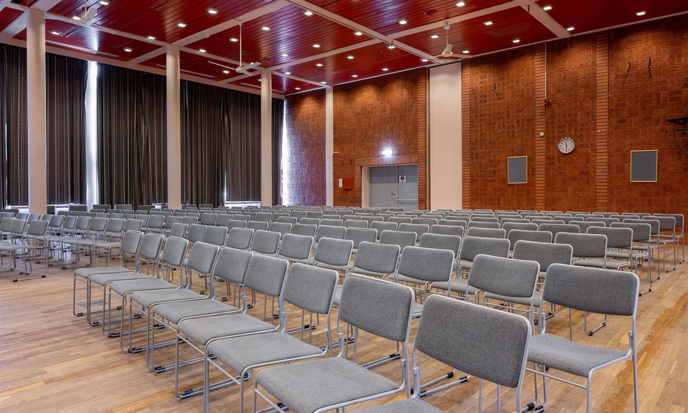 The Red Room conference hall. Image.