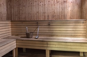 sauna område