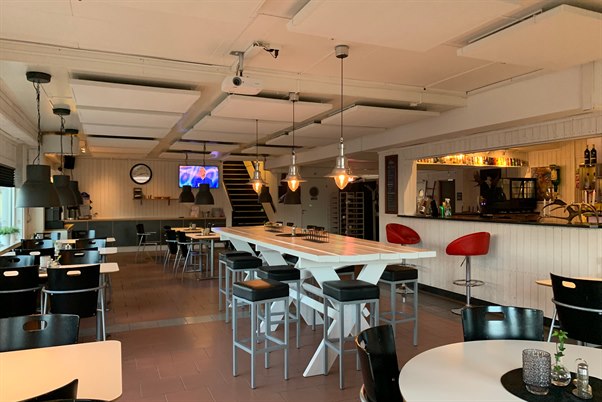Restaurant Hotell E10 Kiruna. Bilde.