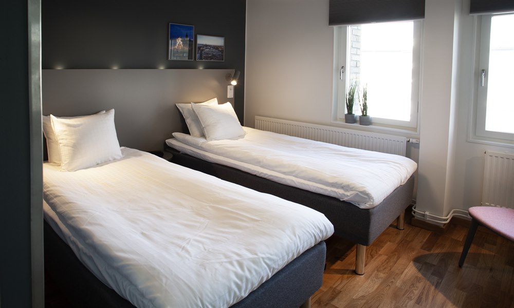 Studio A+ leilighet studiohotellet Kista. Bilde.
