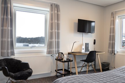 Superior Double Room Hotel Søma Nuuk. Photo.