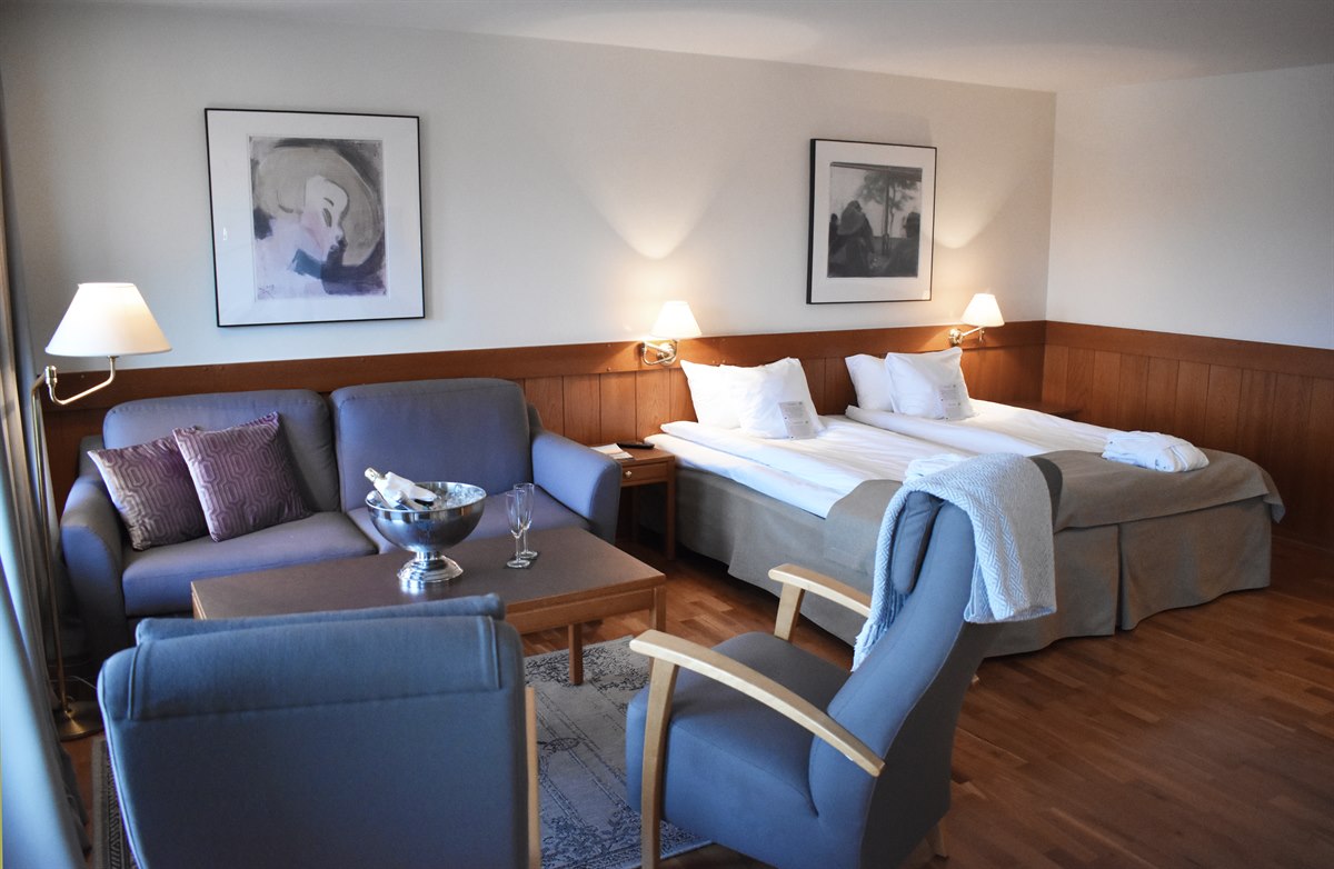 Juniorsuite på First Hotel Bengtsfors