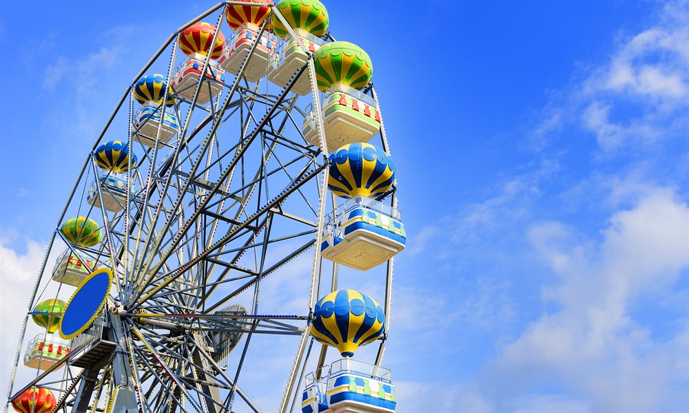Pariserhjul Tivoli. Foto.