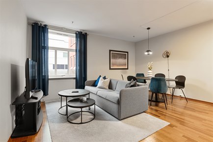 Two-bedroom apartment.