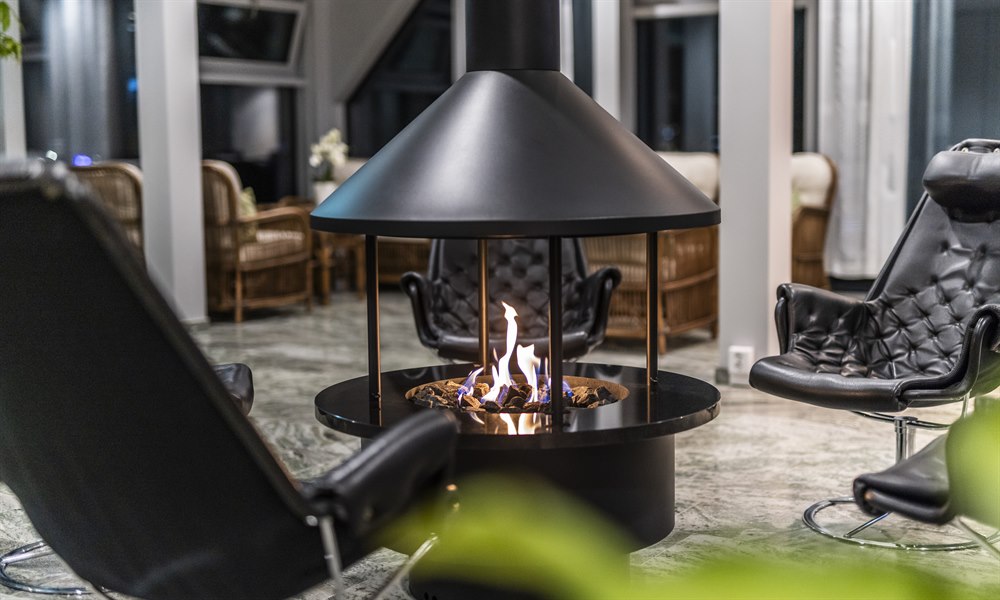 Bar cafeteria och spa. Foto.