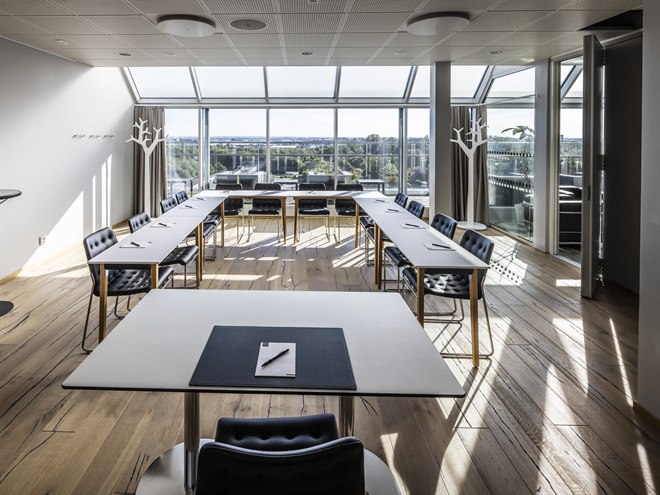 Trevligt mötesrum på Planetstaden.