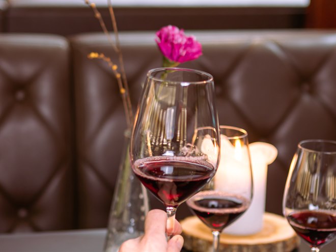 Mad og drikke. Billede.