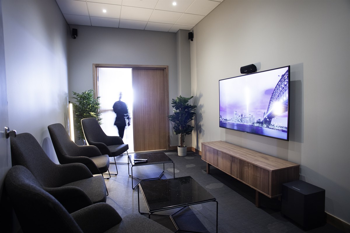 Lekerom studiohotellet Kista. Bilde.