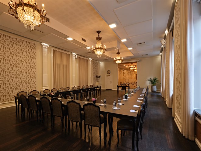 Konference og møde. Billede.