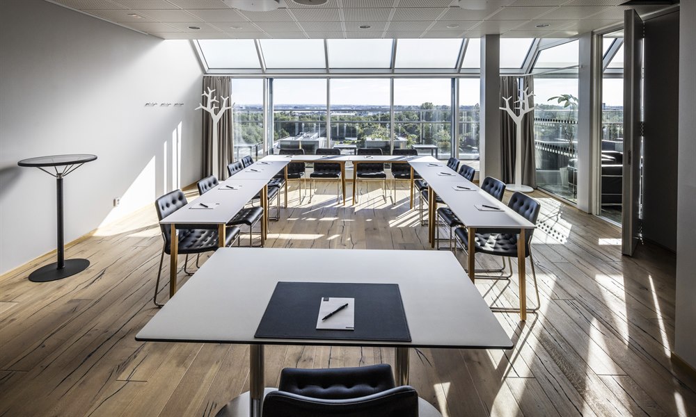 Nice meeting room at Planetstaden. Photo.