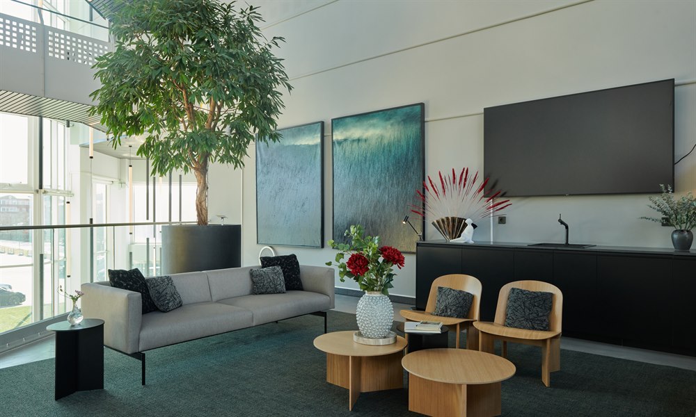 Receptionsområde och lobby