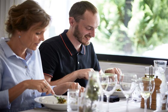 Kysthotellet restaurant. Bilde.