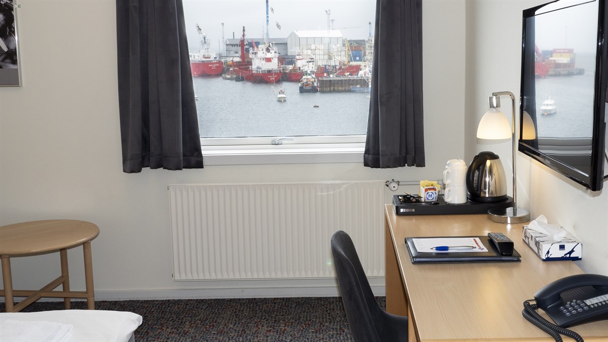 Skrivbord Dubbelrum Annex. Foto.