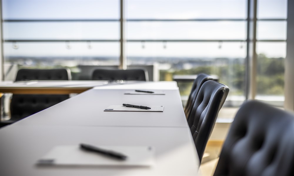 Nice meeting room at Planetstaden. Photo.