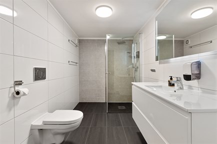 Bathroom, Two-bedroom apartment.