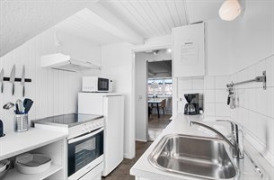Nice kitchen small two room apartment. Photo.