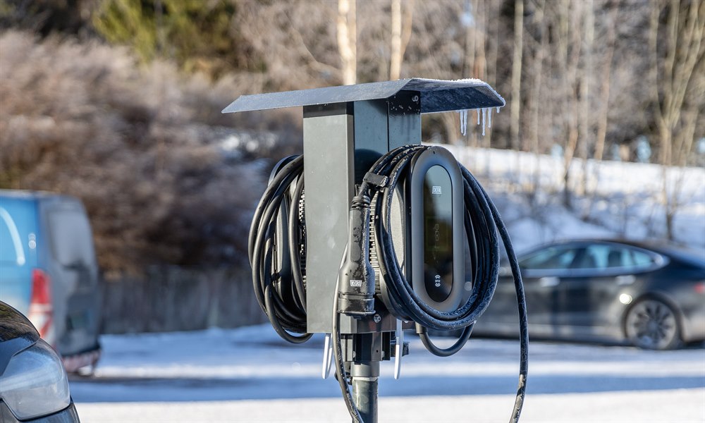 Laddplats för elbil