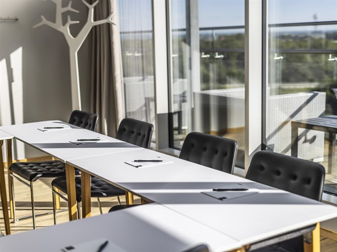 Trevligt mötesrum på Planetstaden.