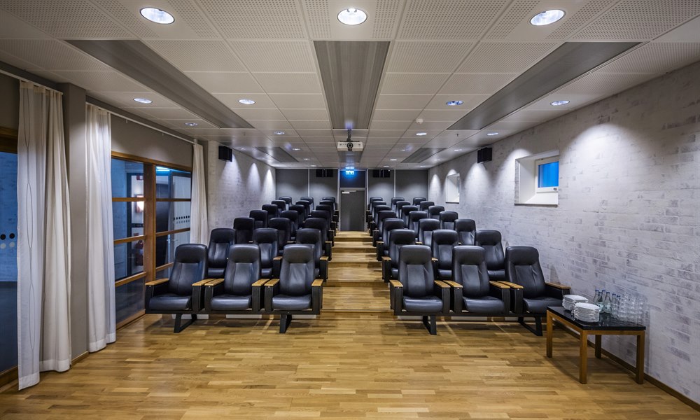 Nice meeting room at Planetstaden. Photo.