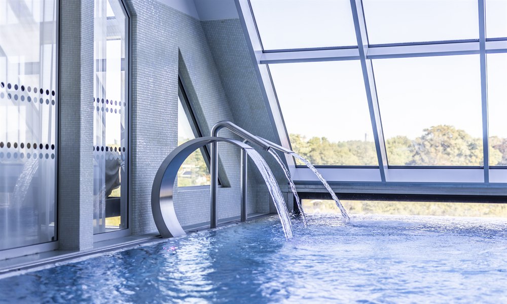 Fin pool på First Hotel. Foto.