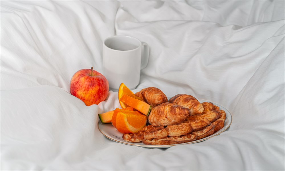 Frukost i sängen.bild.