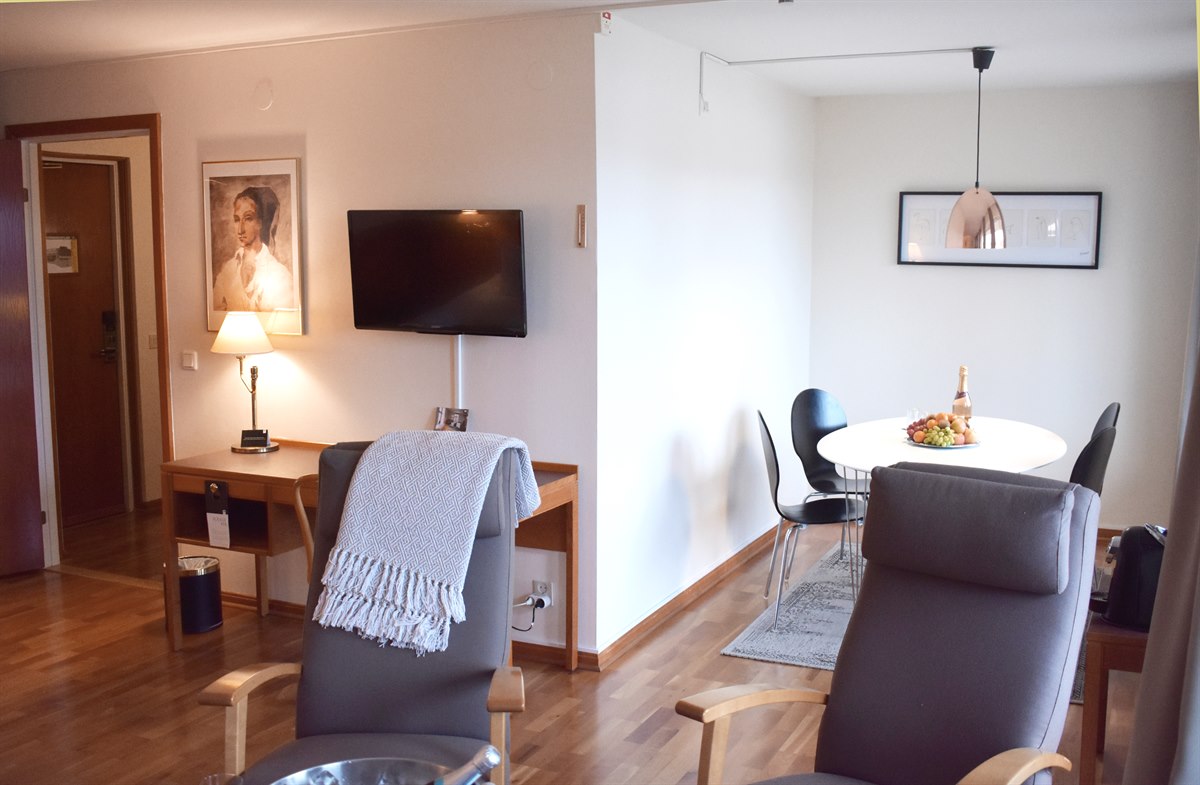 Juniorsuite på First Hotel Bengtsfors