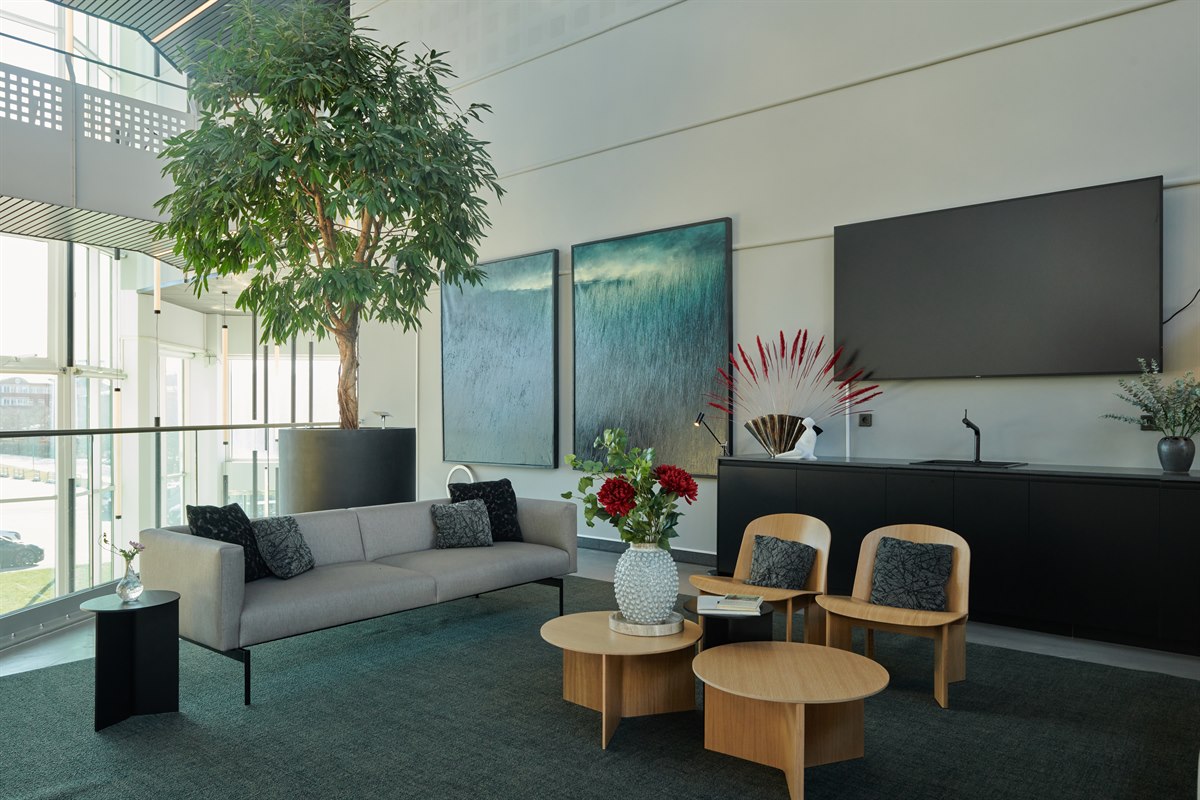 Receptionsområde och lobby