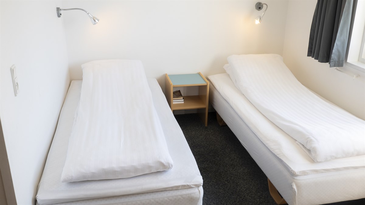 Dubbelrum Hotel Søma Nuuk. Foto.