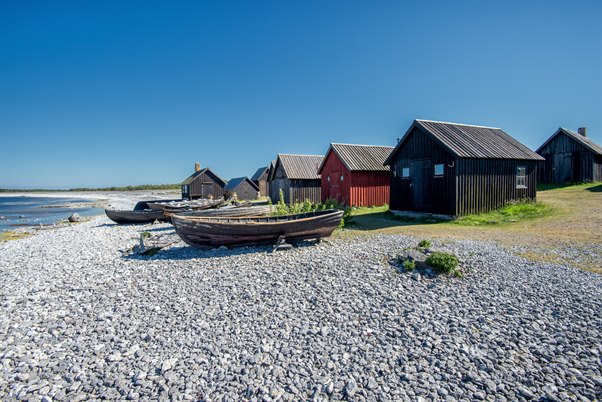 stenstrand på gotland