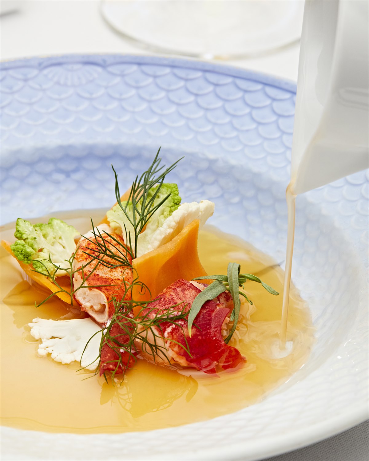 middag dansk svart hummer