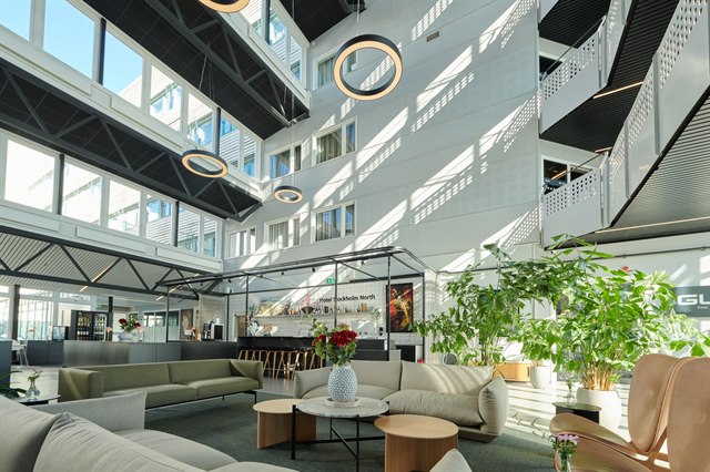 Resepsjonsområde og lobby