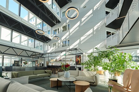 Receptionsområde og lobby